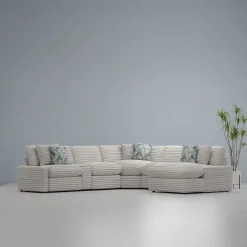 Lush 6pc Right Chaise Power Sectional