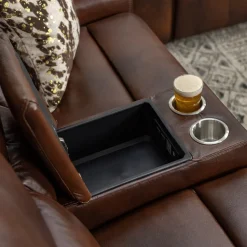 Malone Zero G Power Reclining Loveseat