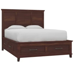 Mayfair Cherry Storage Bed