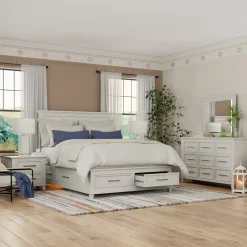 Mayfair Ivory Storage Bedroom Set