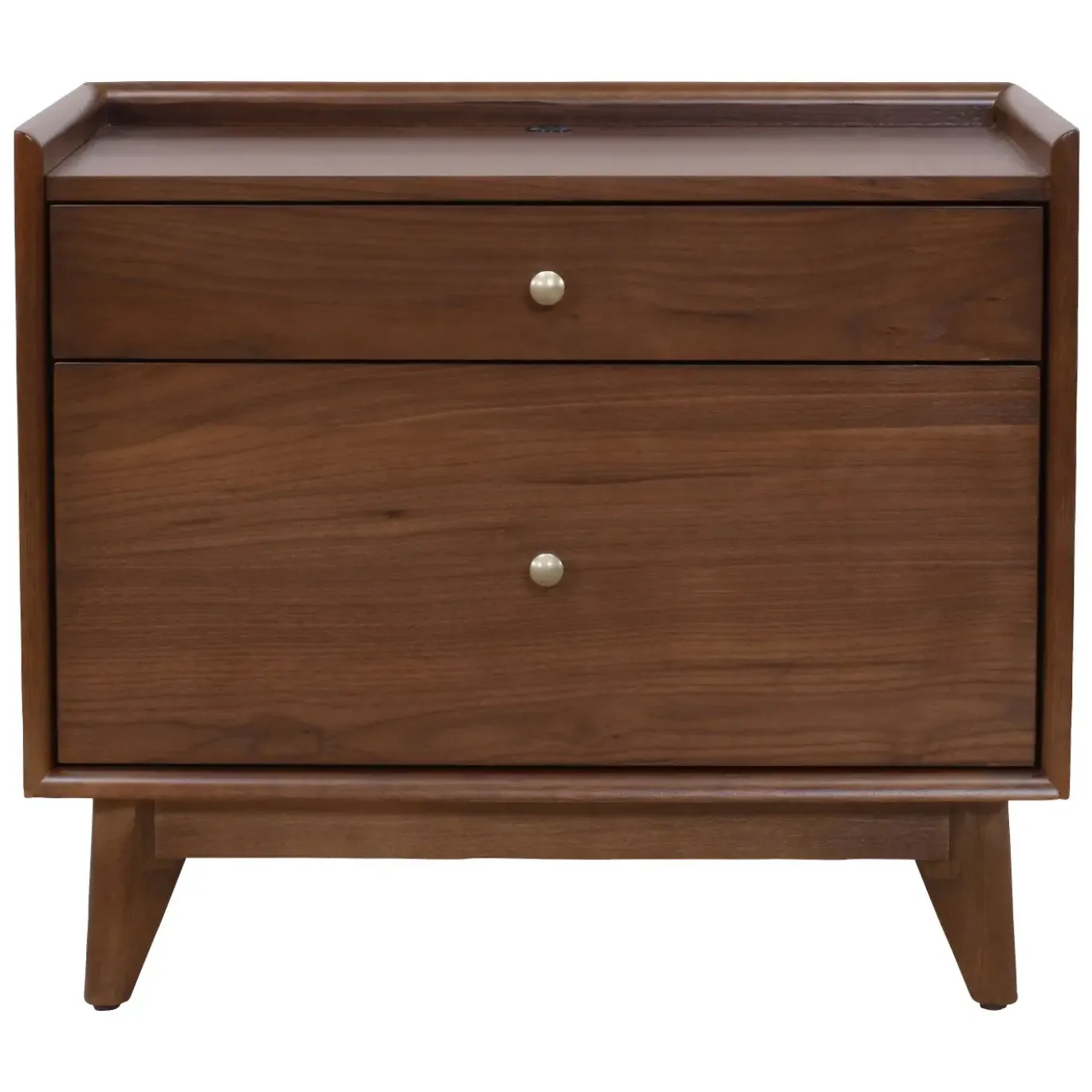 Minetta 2 Drawer Nightstand With USB
