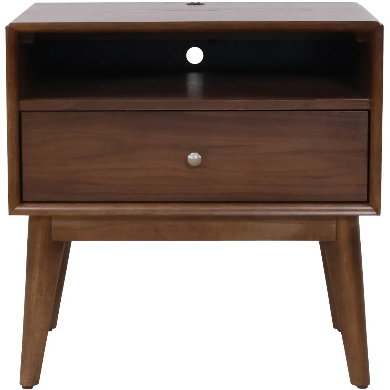 Minetta 1 Drawer Nightstand with USB