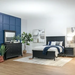Modern Classics Black Bedroom Set-New!