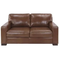 Monarch Leather Loveseat