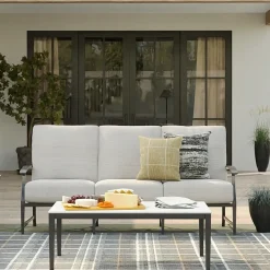 Monterey 3pc Set: Outdoor Sofa, Glider Loveseat & Glider Chair