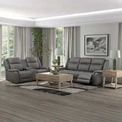 Myers Buy the Power Reclining Sofa, Get the Power Reclining Loveseat Free