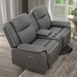 Myers Buy the Power Reclining Sofa, Get the Power Reclining Loveseat Free