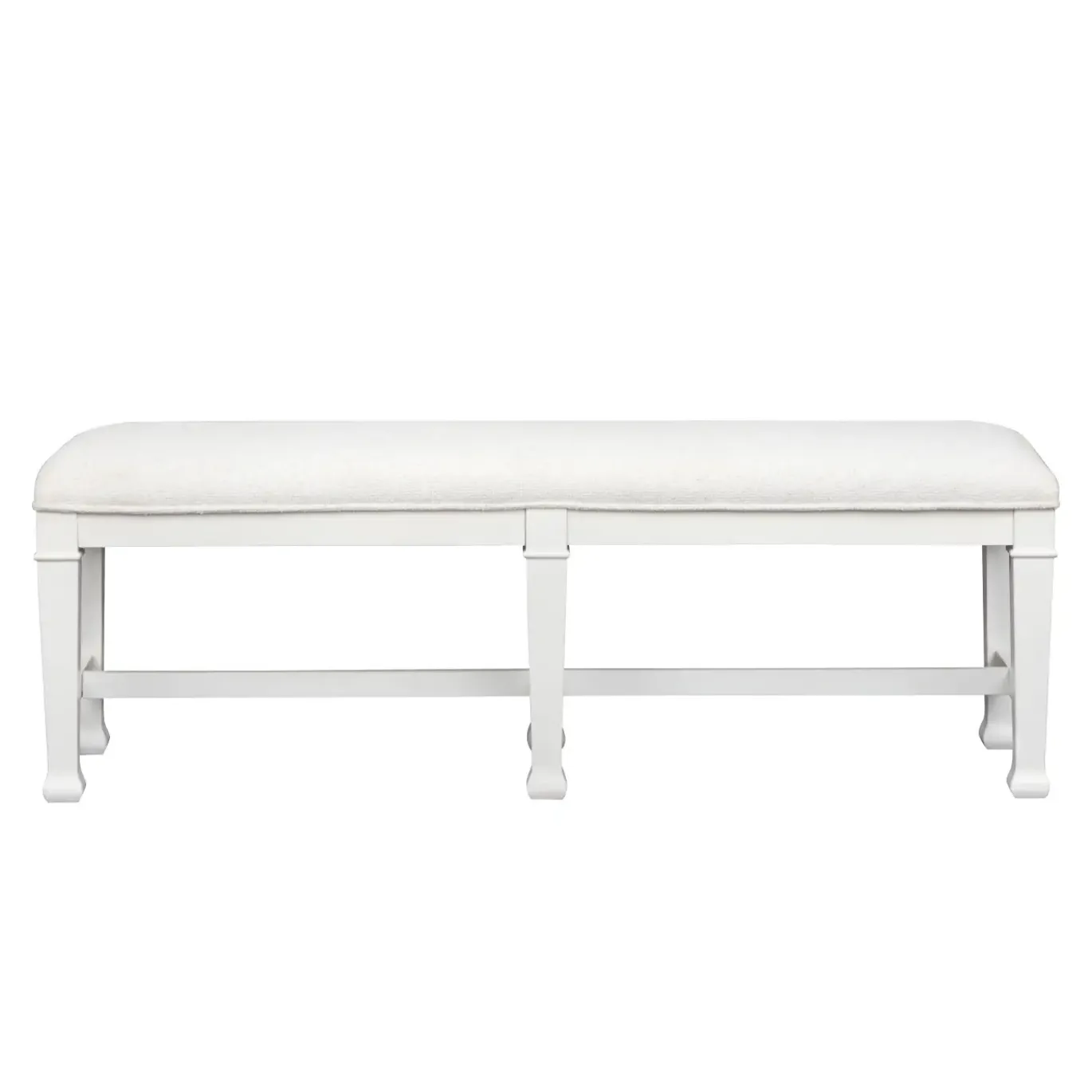 Newport Bench With Upholstered Seat
