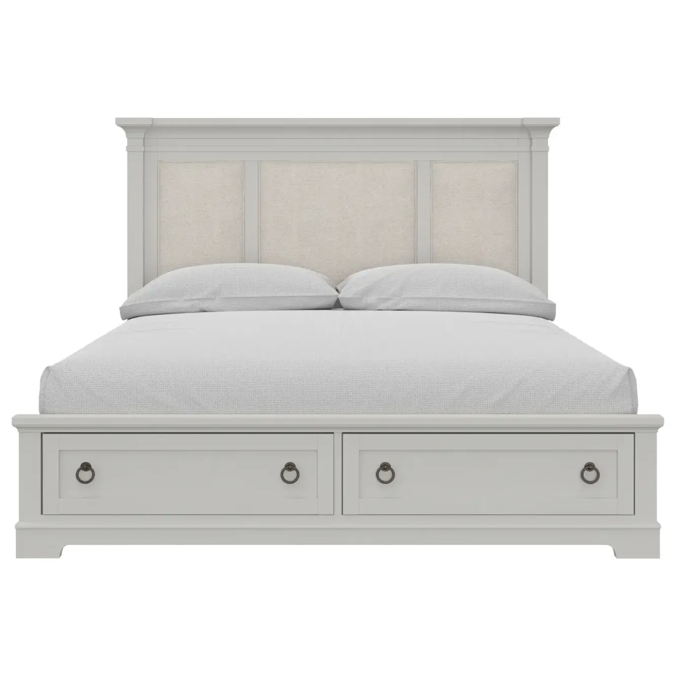 Newport King Upholstered Storage Bed