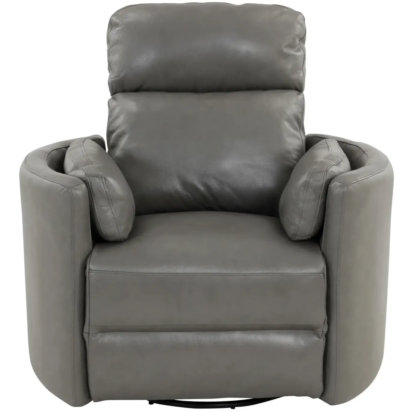 Oracle Leather 240-Degrees Swivel Glider Power Recliner