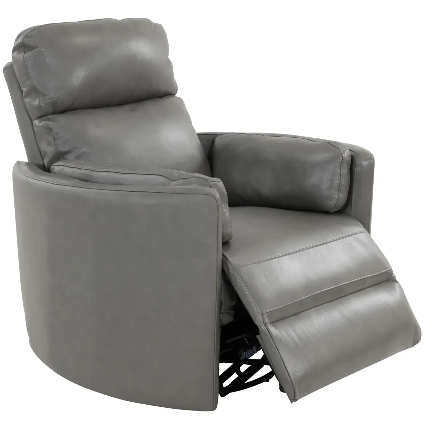 Oracle Leather 240-Degrees Swivel Glider Power Recliner