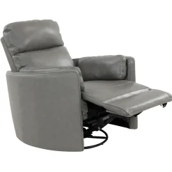 Oracle Leather 240-Degrees Swivel Glider Power Recliner