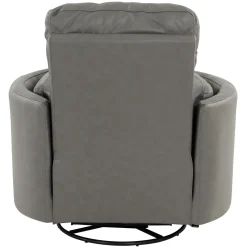 Oracle Leather 240-Degrees Swivel Glider Power Recliner