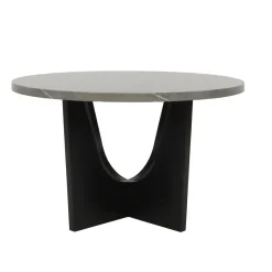 Orwell Round Faux Stone Dining Set!