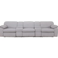 Paige Triple Reclining Theater Sofa