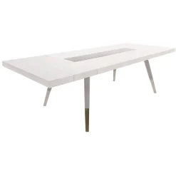 Paramount White Dining Set