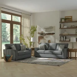 Parker Gray Living Room Set-New!