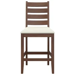Paseo Counter Height Dining Set-Walnut