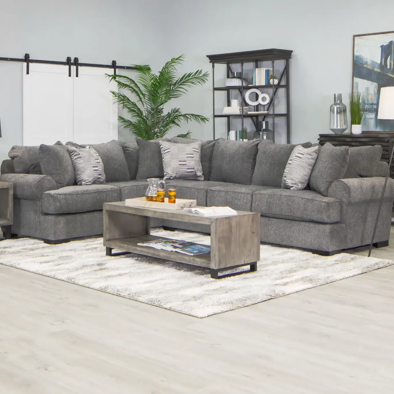Pearson 2pc QN Sleeper Sectional