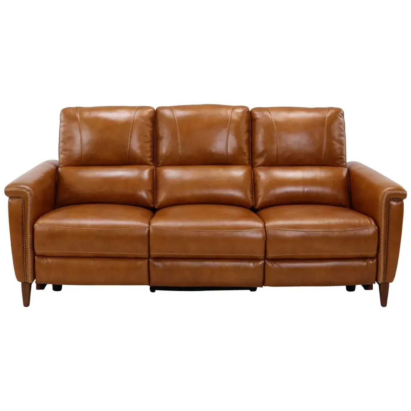 Remy Leather Power Reclining Sofa & Power Reclining Loveseat with Power Headrests
