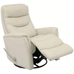 Reno Leather Glider Swivel Recliner
