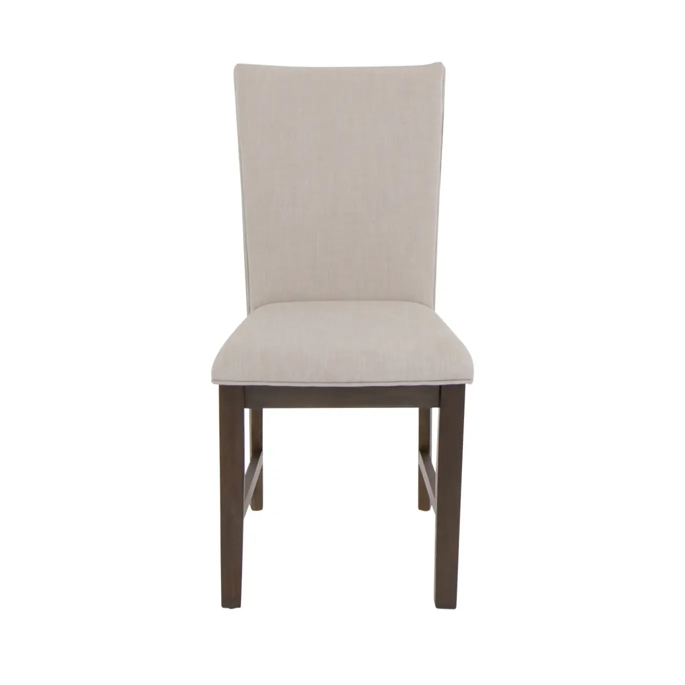 Riley 7pc Dining Set: Extendable Table, Uph Back Chairs
