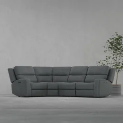 Riverdale 4pc Leather Sectional