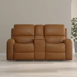 Riverdale Reclining Living Room Brown Set