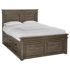 Rivington Gray Captain's Bedroom Set