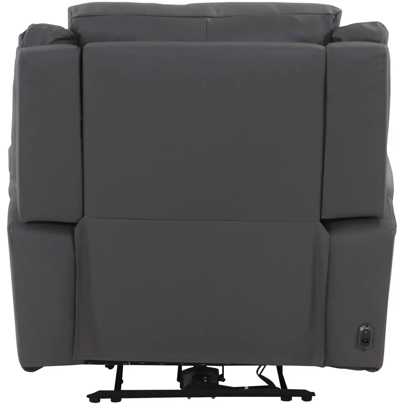 Rockwell Buy the Power Reclining Leather Sofa, Get the Power Recliner Free
