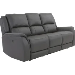 Rockwell Buy the Power Reclining Leather Sofa, Get the Power Recliner Free