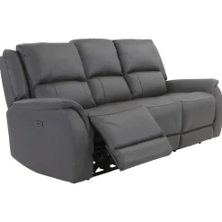 Rockwell Buy the Power Reclining Leather Sofa, Get the Power Recliner Free
