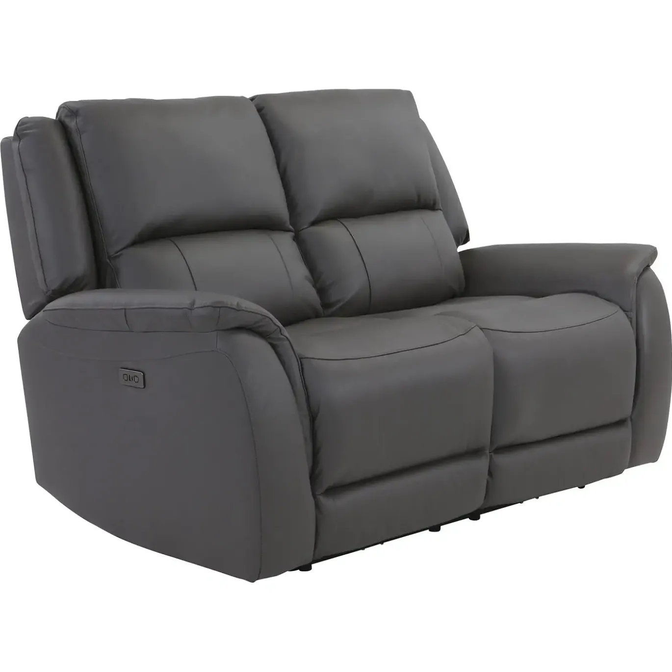 Rockwell Buy the Power Reclining Leather Sofa, Get the Power Recliner Free