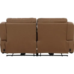 Ryder Leather Power Reclining Loveseat with Heat & Massage
