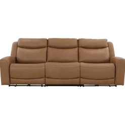 Ryder 3pc Leather Power Reclining Sofa with Heat & Massage