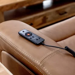 Ryder 3pc Leather Power Reclining Sofa with Heat & Massage