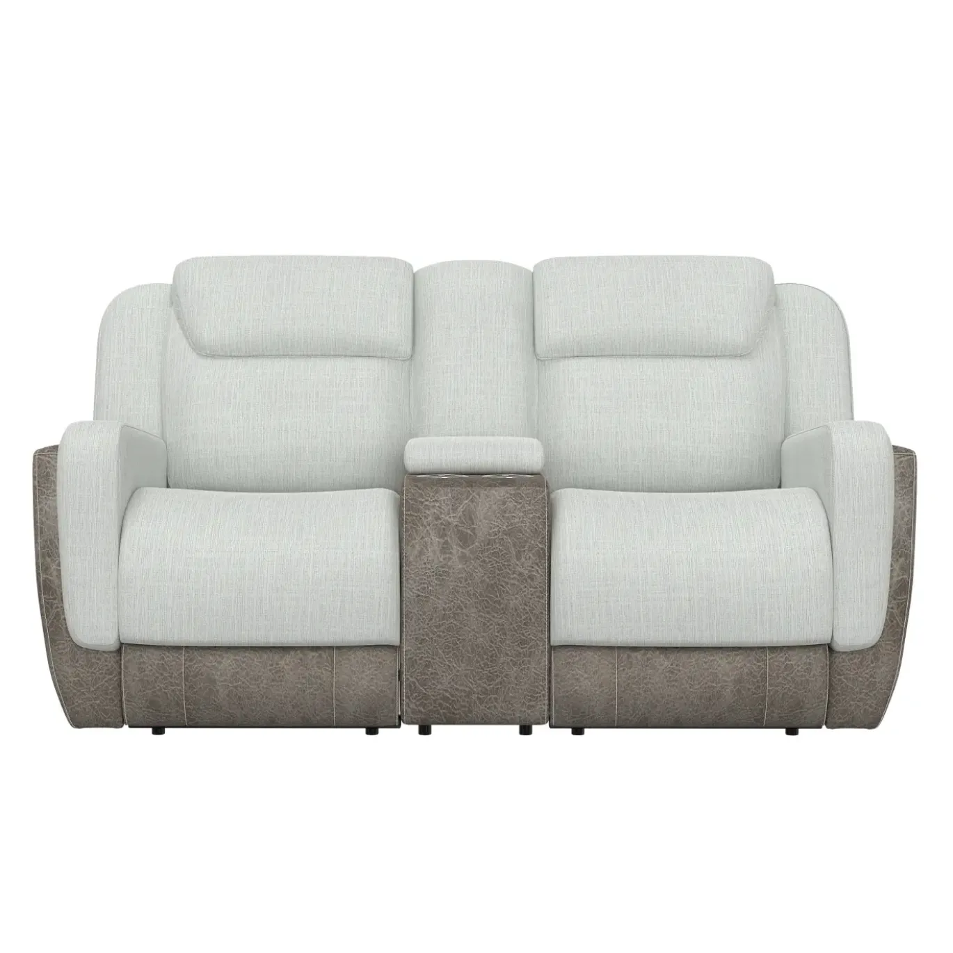 Scout Tan Reclining Living Room Set Power Reclining Sofa & Loveseat