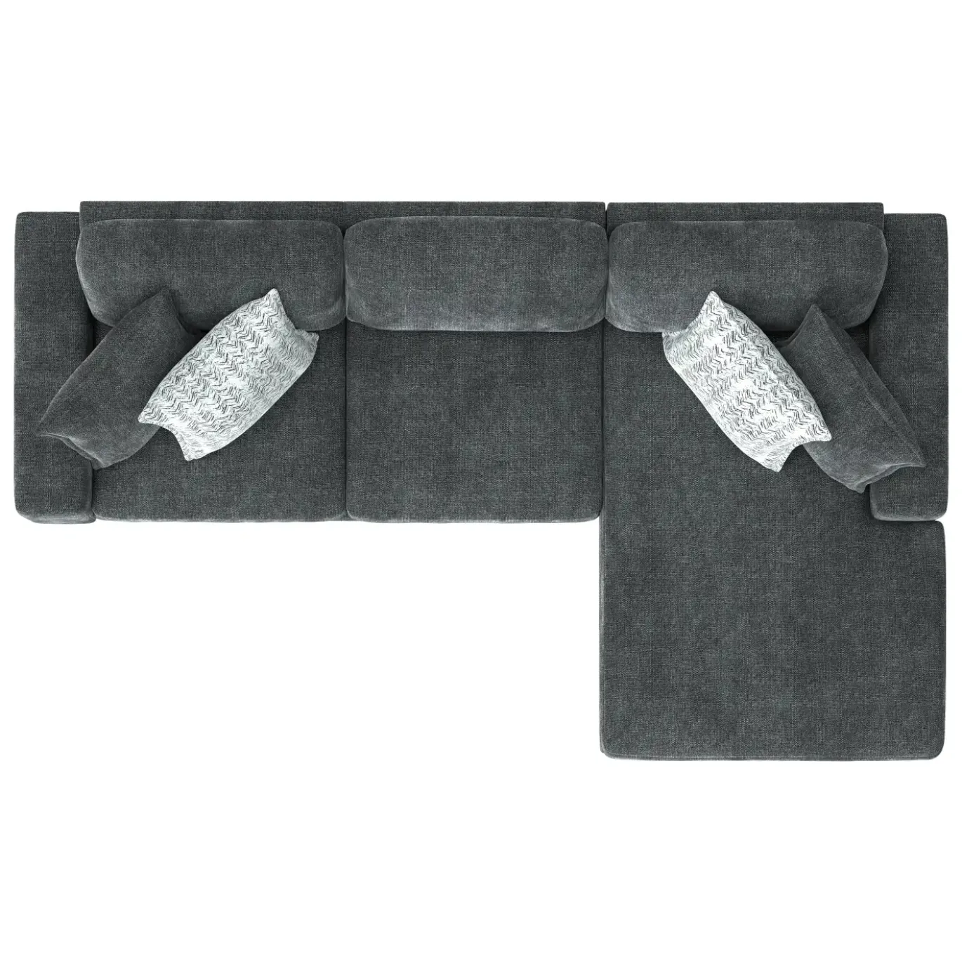 Slumber 2pc Sleeper Sofa with Right Storage Chaise