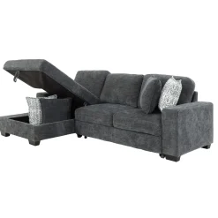 Slumber 2pc Sleeper Sofa with Left Storage Chaise