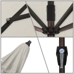 St. Lucia 9' Round Auto-Tilt Umbrella