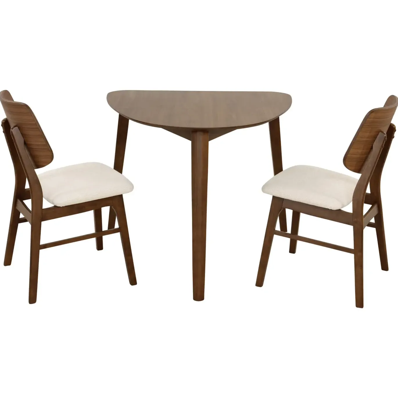 Sullivan 3pc Corner Dining Set: Table & 2 Side Chairs