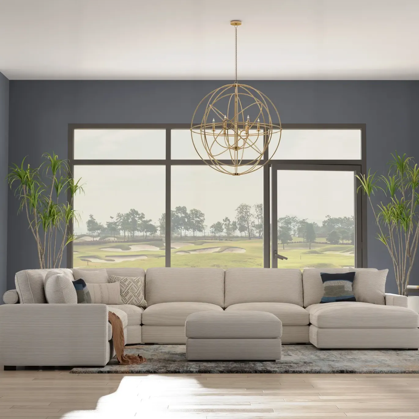 Sydney 6pc Right Chaise Sectional