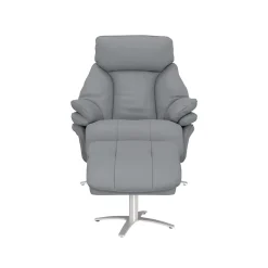 Tranquil Swivel Power Recliner with Ottoman