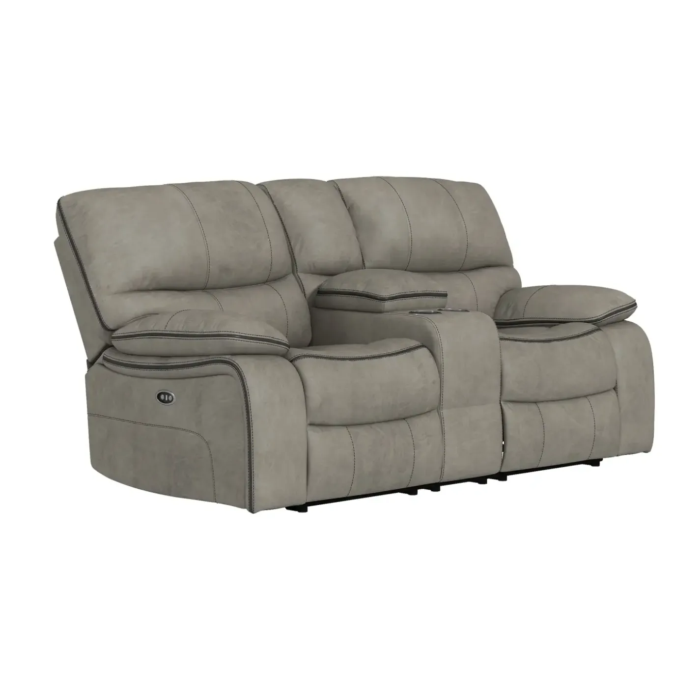 Trilogy Power Reclining Living Room Set-Gray