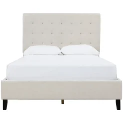 Winnie Cream Upholstered Bed