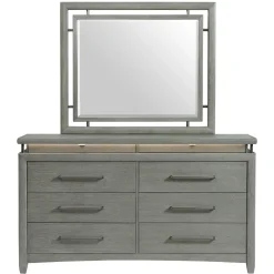 Winslet California King Bed, Dresser, Mirror, Nightstand