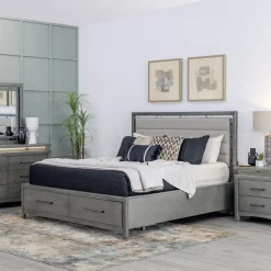 Winslet Eastern King Storage Panel Bed