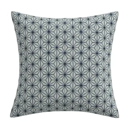 Woodblock Tile Pool Outdoor Pillow
