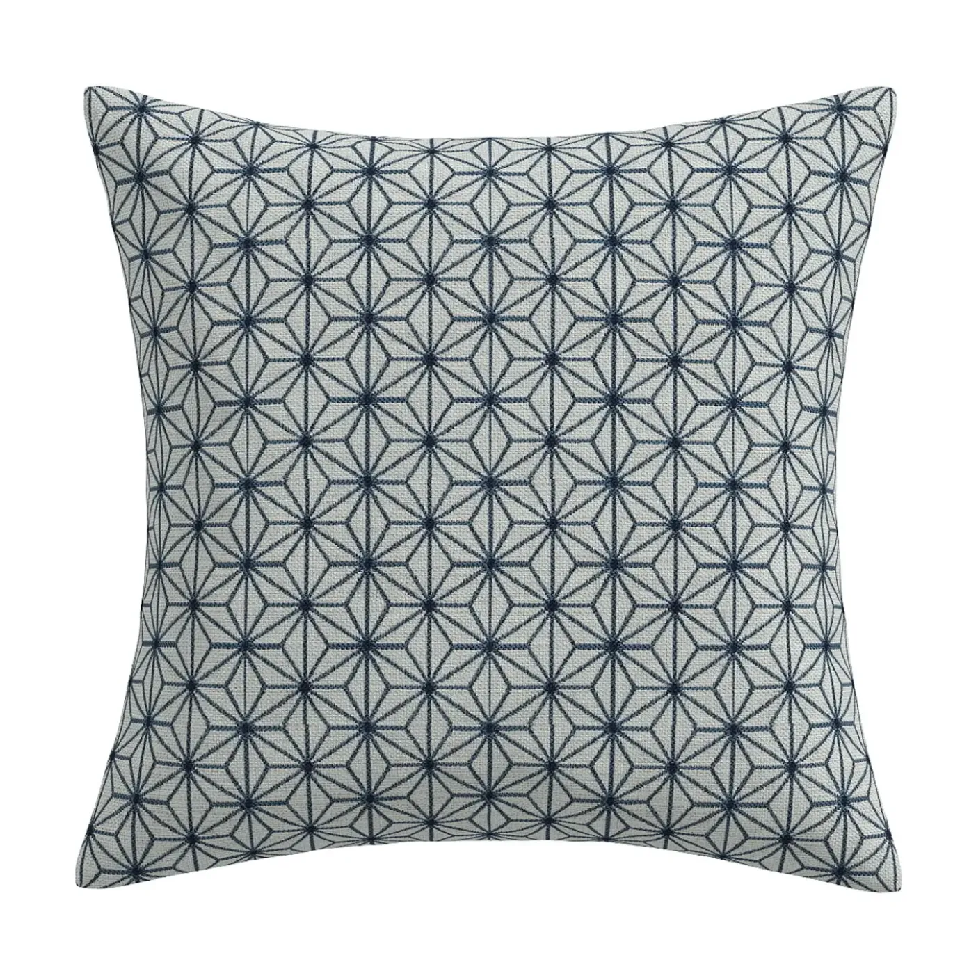 Woodblock Tile Pool Outdoor Pillow