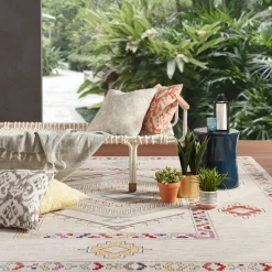 7'6x9'6 Sayulita Indoor/Outdoor Rug
